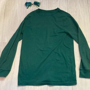 Girls 12-14 Cat & Jack Green Long Sleeved Shirt